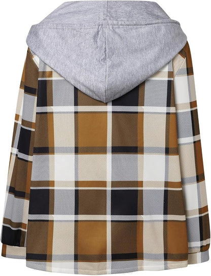 Plaid Flannel Coat