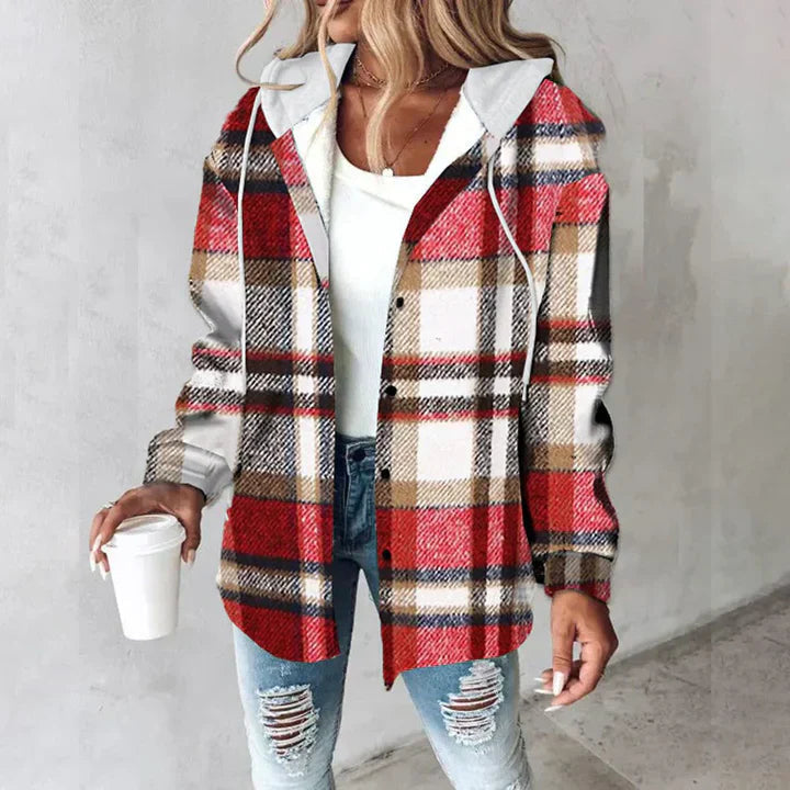 Plaid Flannel Coat